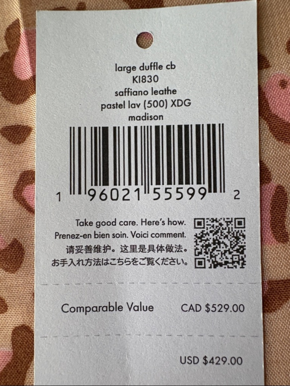Kate Spade Purple Satchel - Picture 2 of 10
